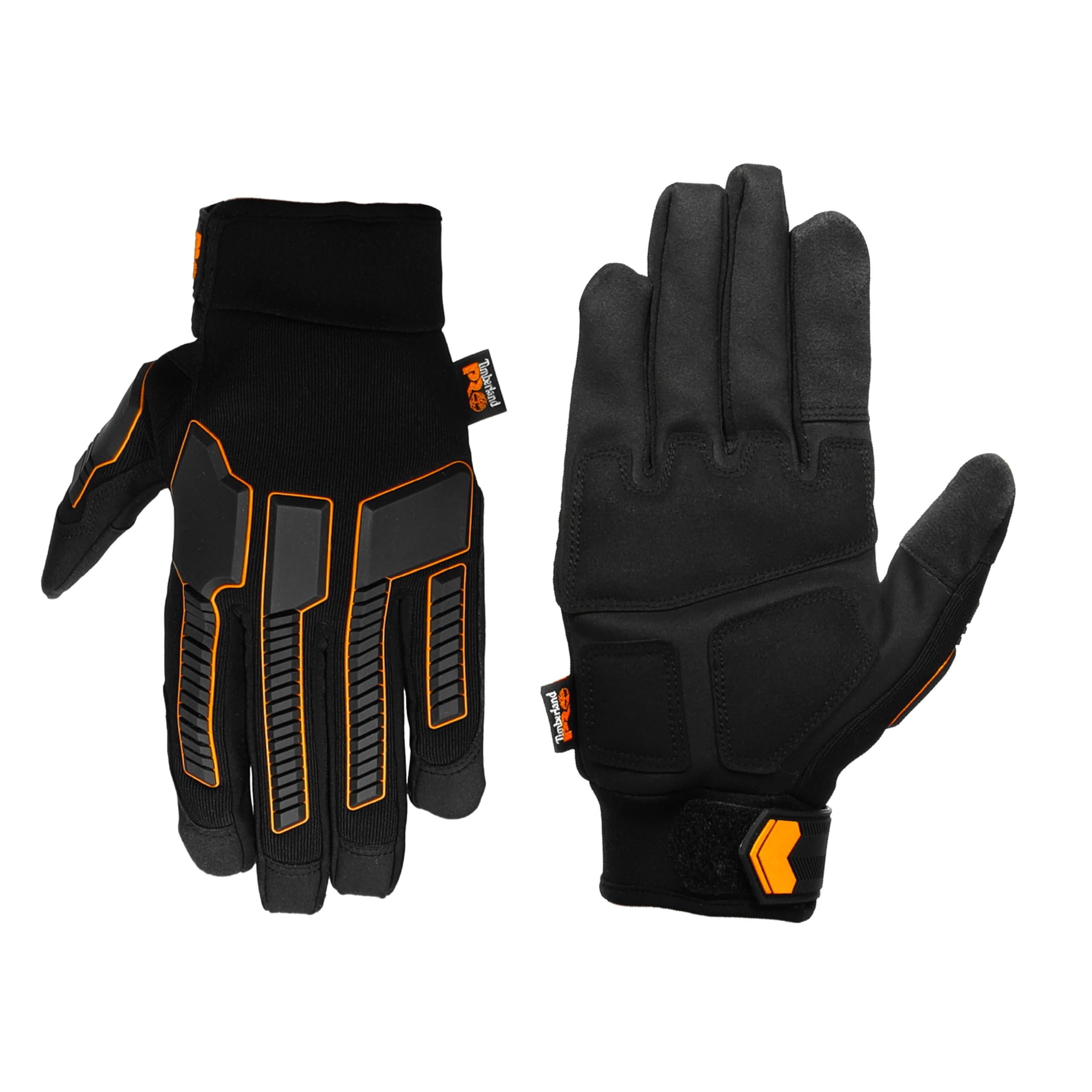 Timberland PRO Men's Premium Work Gloves - Stretch Nylon Back Hand - TPU Knuckle Protection - Synthetic Leather Palm - Touchscreen Compatible