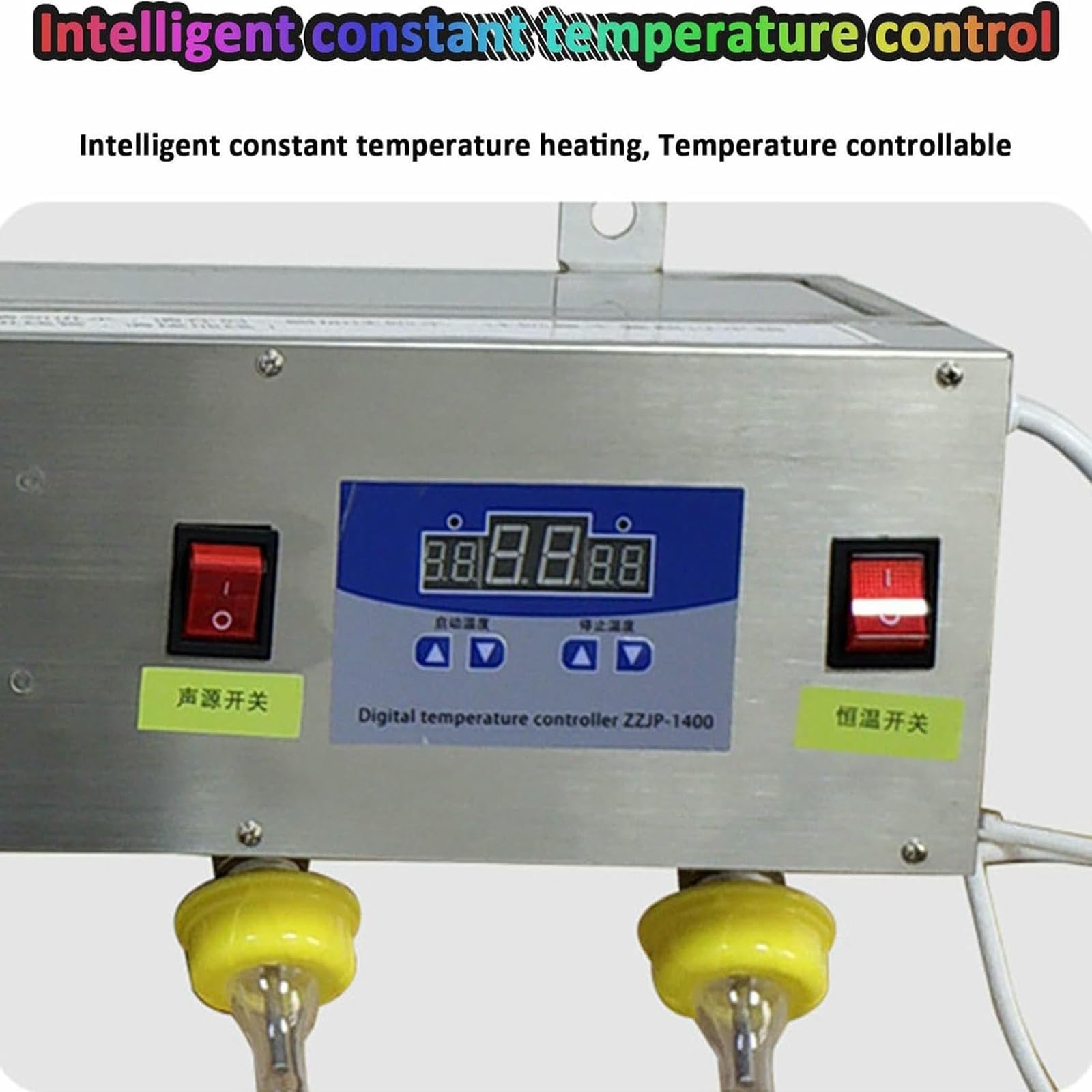 Comederos automáticos de pezones para lechones y corderos, alimentador de leche con sonido simulado, ideal para la cría de granja y gestión de la lactancia del ganado, paquete de 6