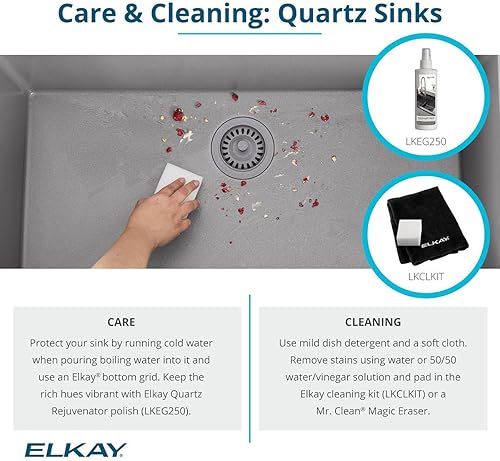 Miniatura 11 de Elkay - Fregadero clásico para lavabo.