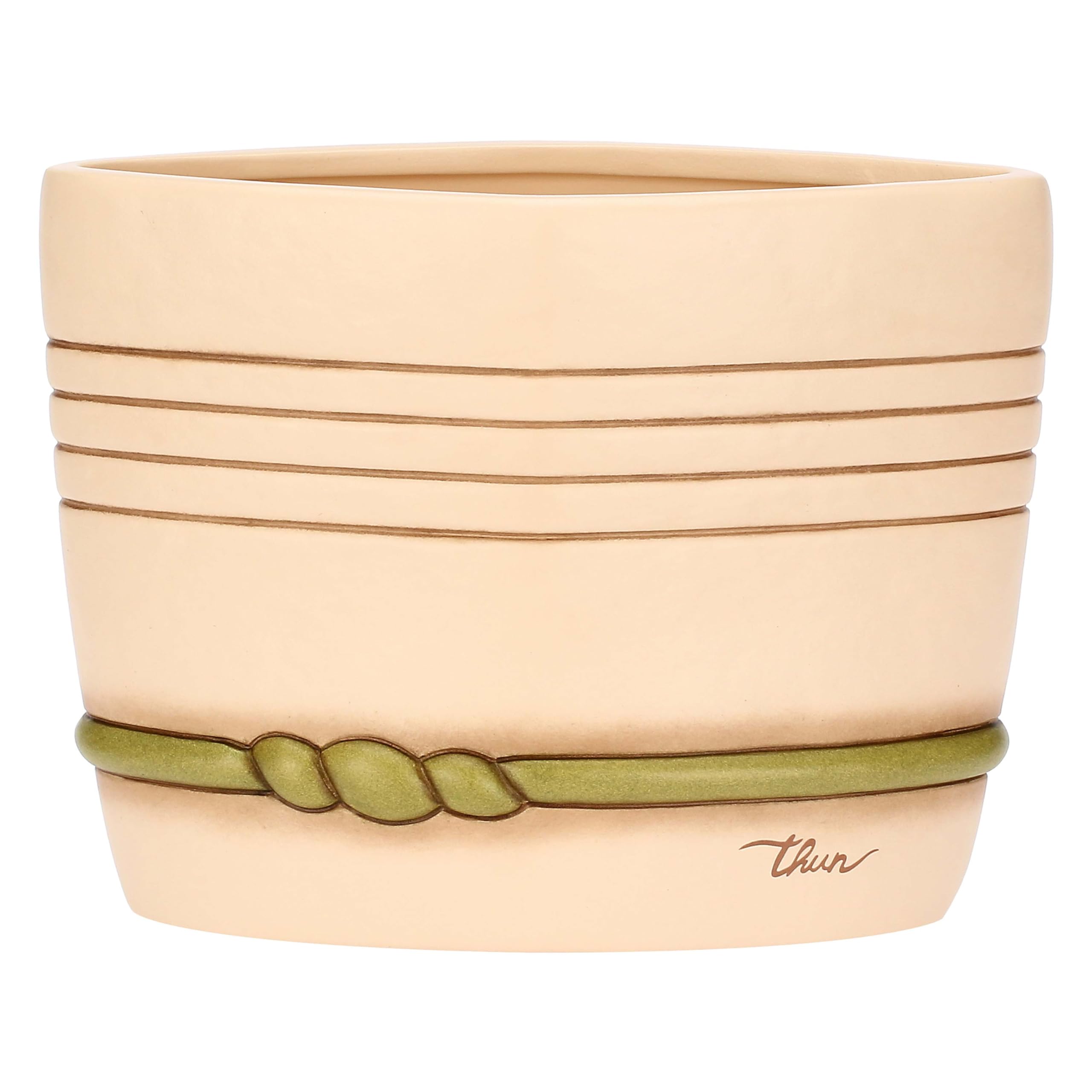 THUN - Sublime Ceramic Vase, Small - Ceramic, 19.7 x 11 x 15 cm