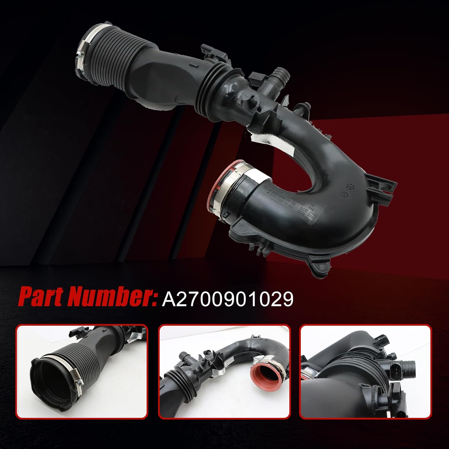 FZJDSD Air Intake Suction Hose Duct A2700901029 Compatible with Mercedes-Benz A W176 CLA250 2014-2020