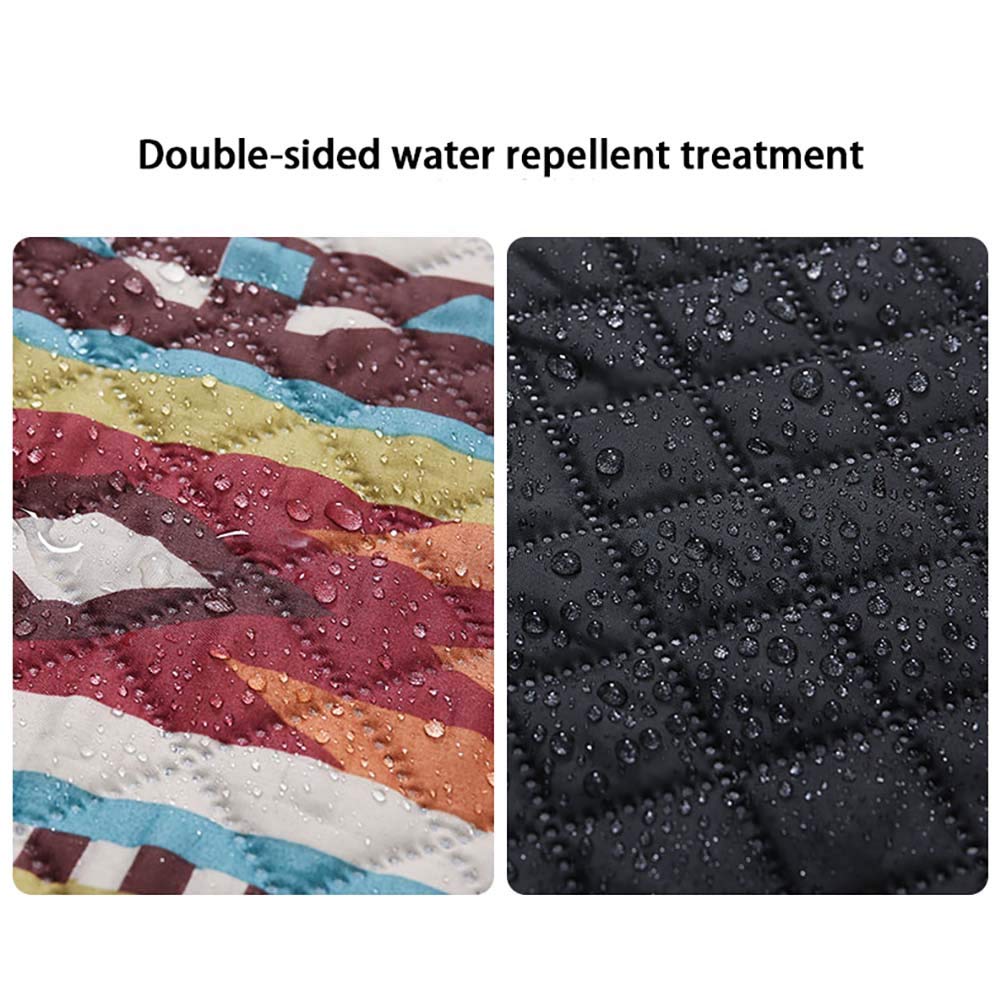 Coperta da Picnic Spessa Extra Grande Impermeabile Anti Sabbia Portatile Pieghevole Etnico Tappetino da Spiaggia Lavabile in Lavatrice per All'aperto Campeggio Escursionismo Giardino （L, XL, XXL）