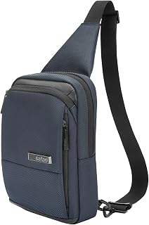 Safari Select Connect Sling Bag with Adjustable Shoulder Strap, Premium Durable Polyester Blend Fabric, For Men and Women,... Price In India
