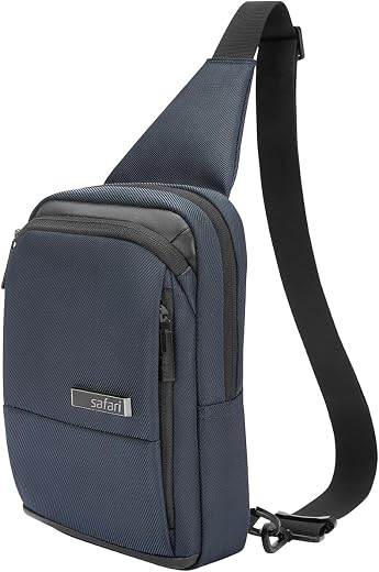 Safari Select Connect Sling Bag with Adjustable Shoulder Strap, Premium Durable Polyester Blend Fabric, For Men and Women,...