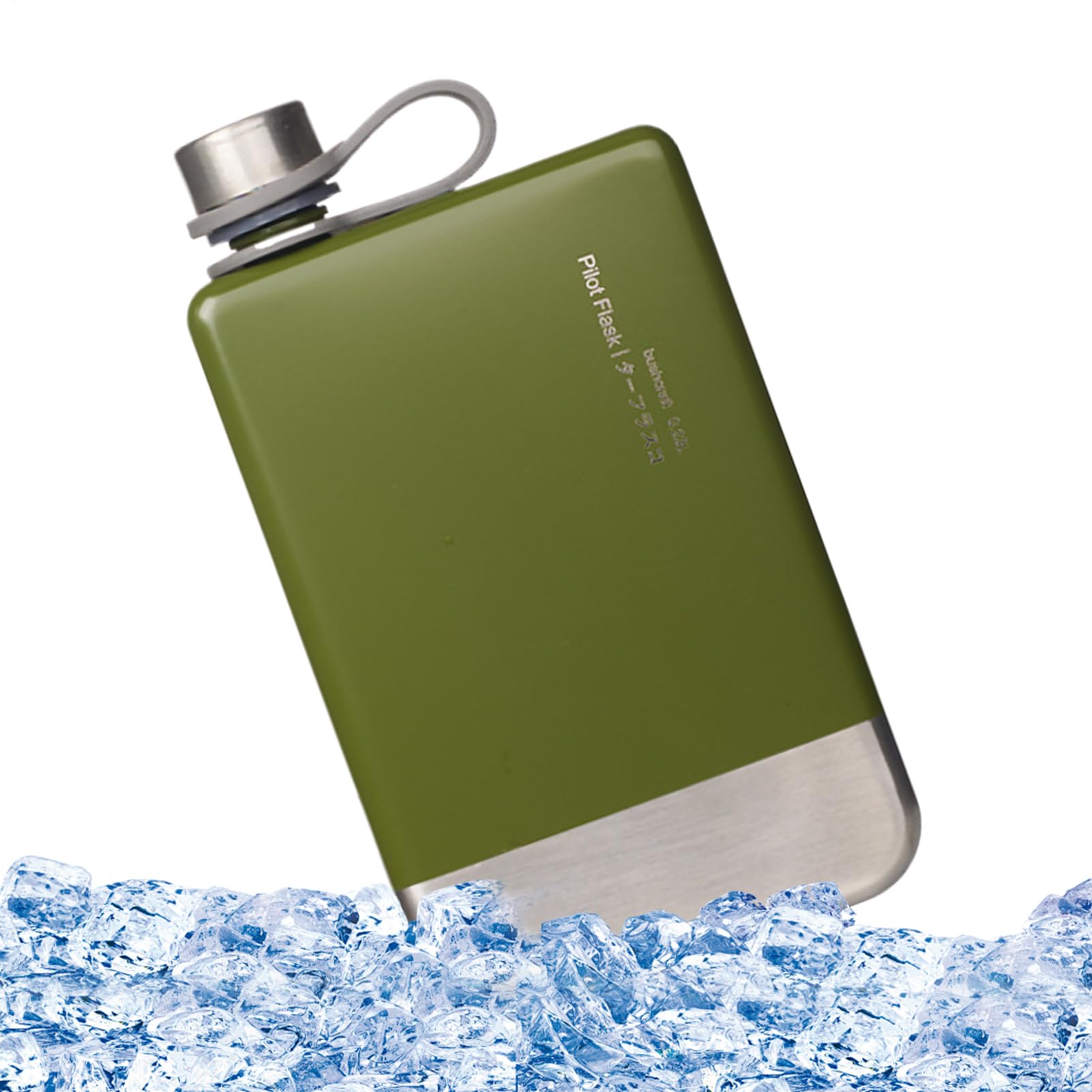 Flacon de whisky pour hommes bouteille d'eau de voyage légère de camping