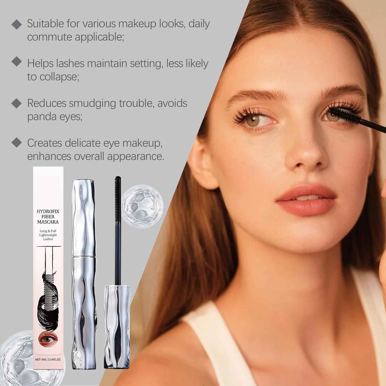 Sculpted Volume Mascara – Mascara noir pour un volume sculpté et