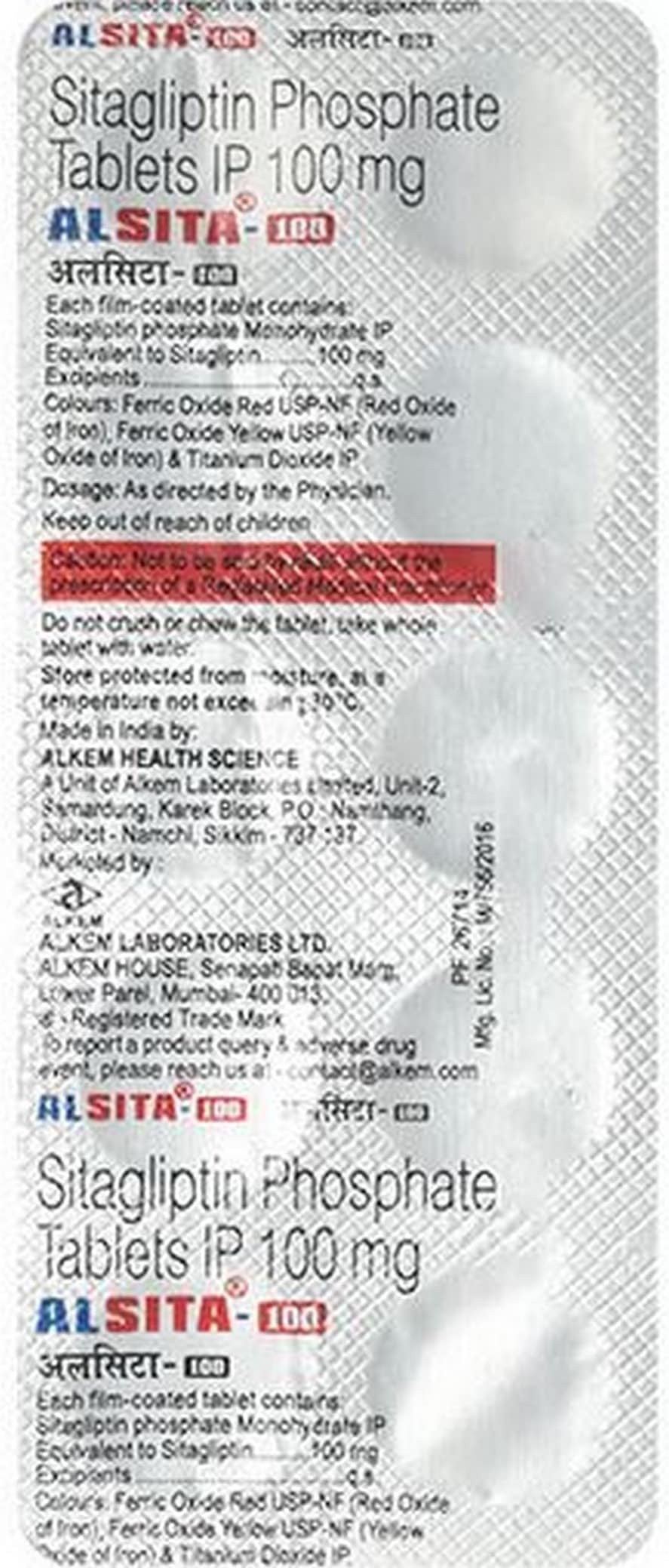 Alsita-100 Tablet 10's