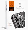 URUCHI Samsung S25 Ultra Camera Lens Protector, Sapphire Glass, Aluminum Alloy Frame, Easy Installation, HD Image Quality, Strong Adhesion, Super Bar Removal Apparatus, Titanium Grey