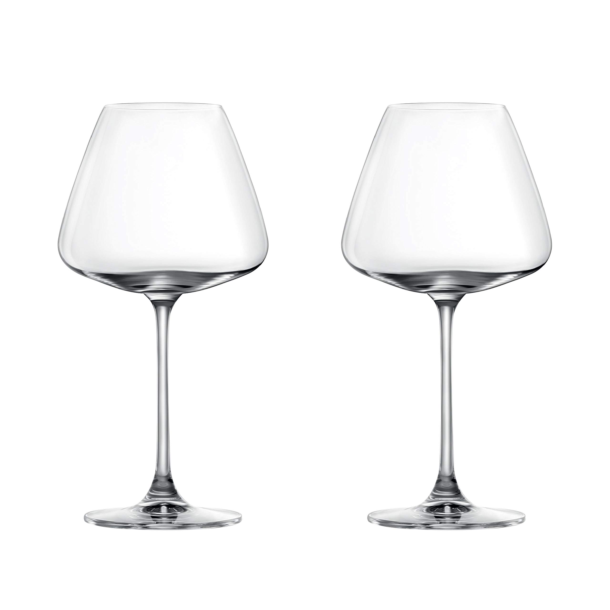 LUCARIS Desire Elegant Wine Glass, Pack of 2, Clear, 590 ml, LS10ER2102