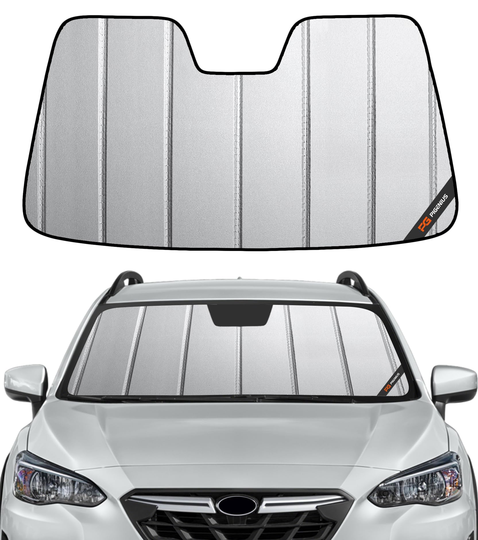 Amazon.com: Pigenius Windshield Sun Shade for Subaru Crosstrek