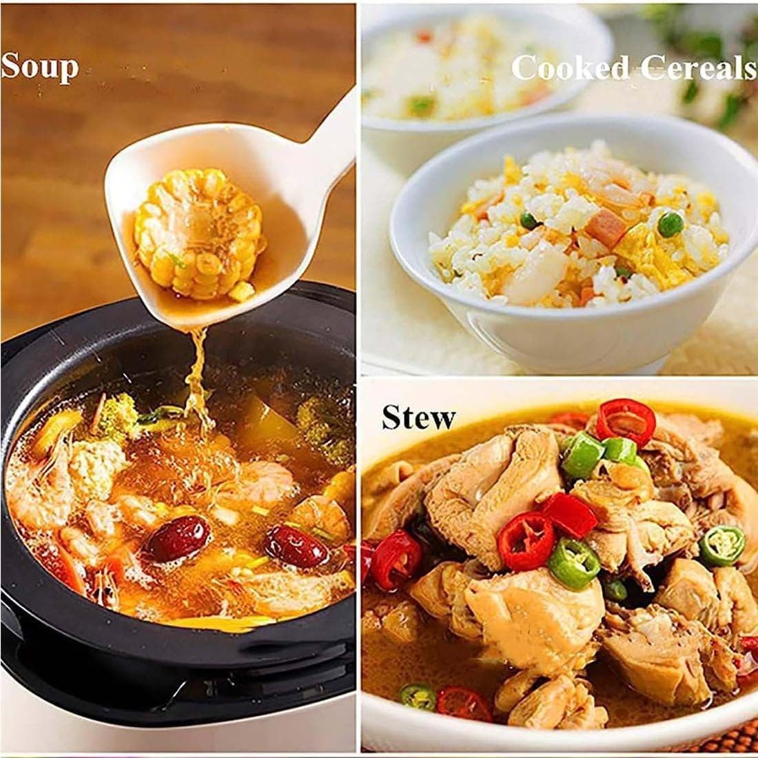 Wok De Cuisson Multifonctionnel, Cuiseur De Machine à Sauter à Tambour, Machine à Frire Automatique, Machine à Riz Frit à Poêle Antiadhésive Rotative à 360 ° Pour Restaurant, Hôtels