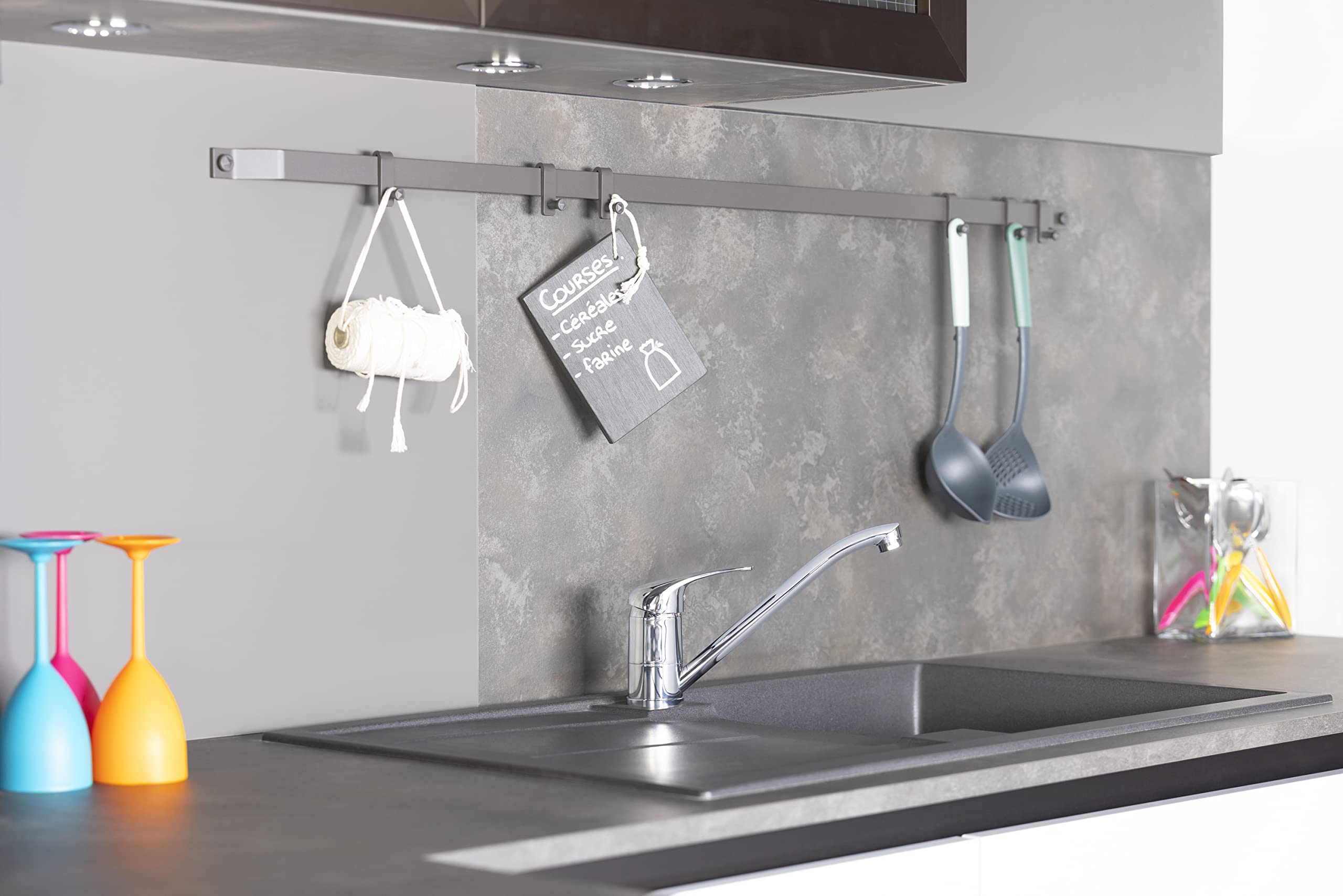 Grifo Monomando de Cocina Modelo Tilt Acabado Cromado | Diseño Moderno y Funcional con Caño Giratorio | by EUROSANIT