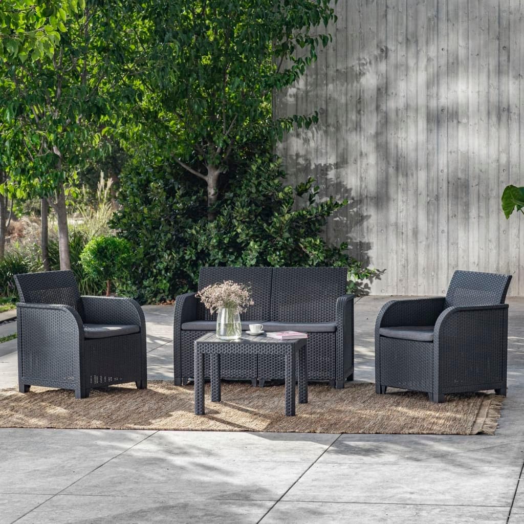 Keter Table de jardin Rosalie Graphite