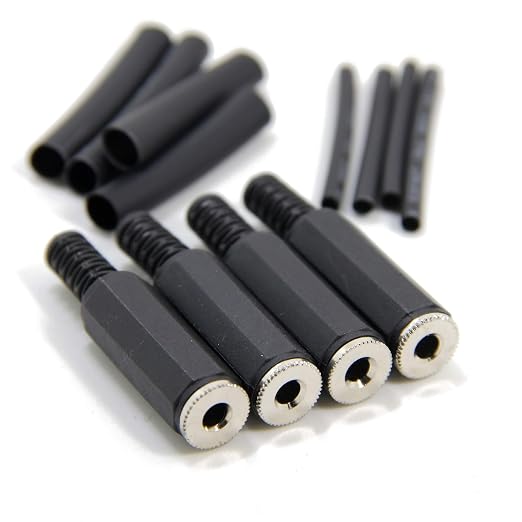 Conector de audio jack 3.5mm 10 unidades Ancable miniatura 3