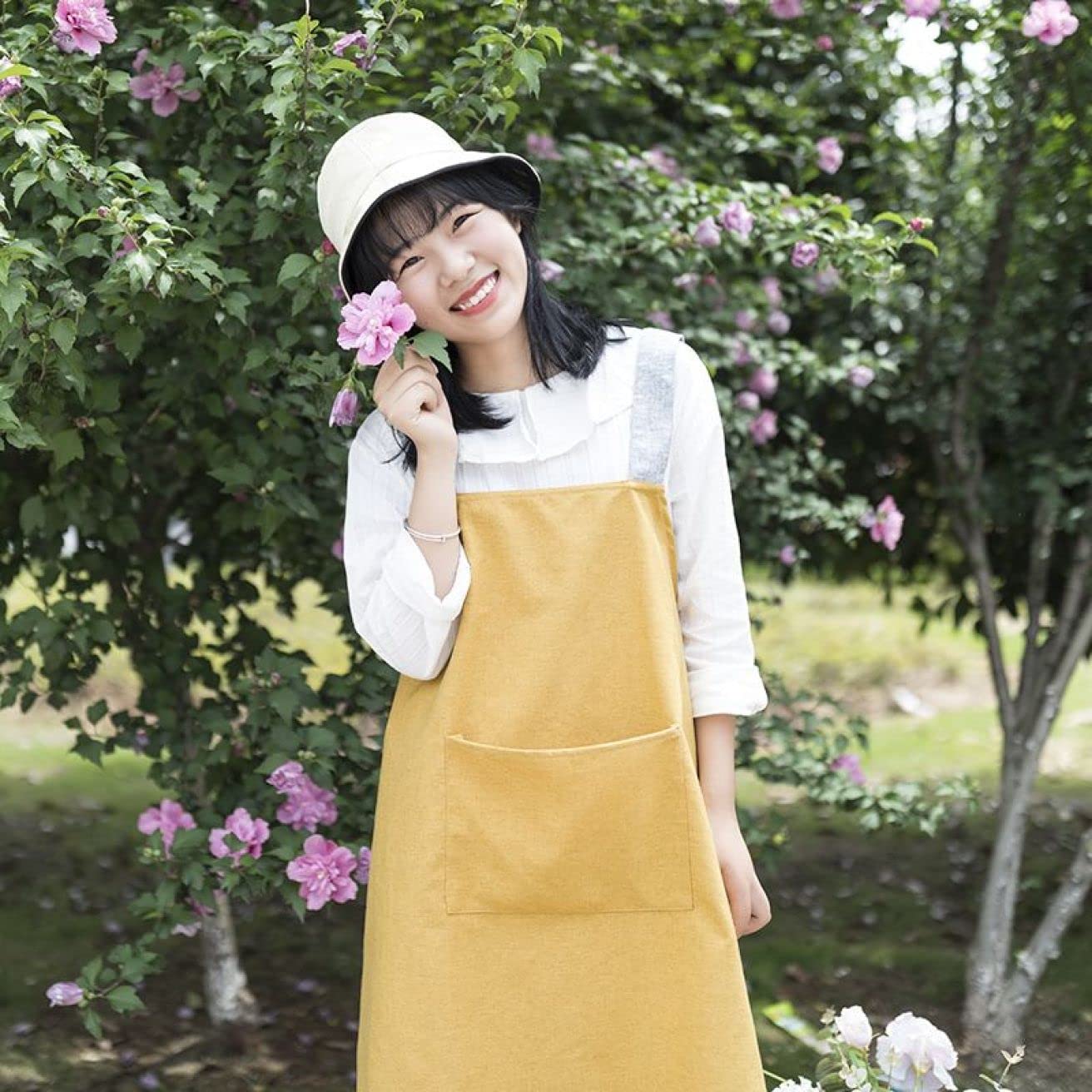 Amazon｜JAnjiaLxY エプロン おしゃれ F 女性用 メンズ H型
