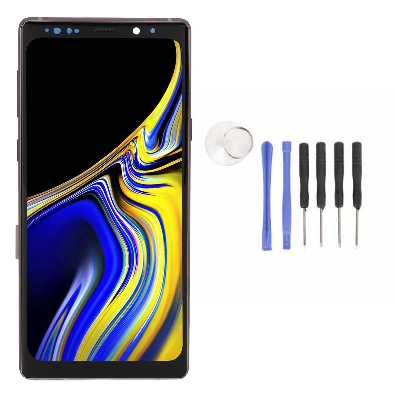 GOWENIC Zestaw do Naprawy Ekranu Smartfona 6,4 Cala Wyświetlacz LCD (GOLD)