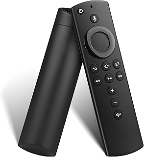 L5B83H 2nd Gen Voice Replacement Remote Control Fit for Smart TVs Stick 2nd Gen, Smart TVs Cube 2nd Gen, 1st Gen Smart TVs Cube, Smart TVs Stick 4K, Smart TVs Stick Lite, 3rd Gen Smart TVs