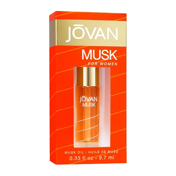 Jovan Musk for Women Perfume Oil, Women's Fragrance, 0.33 fl oz