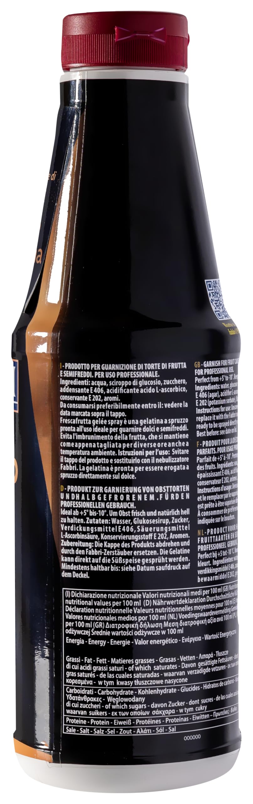 Aria&Velluto Shake 890g | Fabbri 1905 | prodotto per creare schiume per mixology
