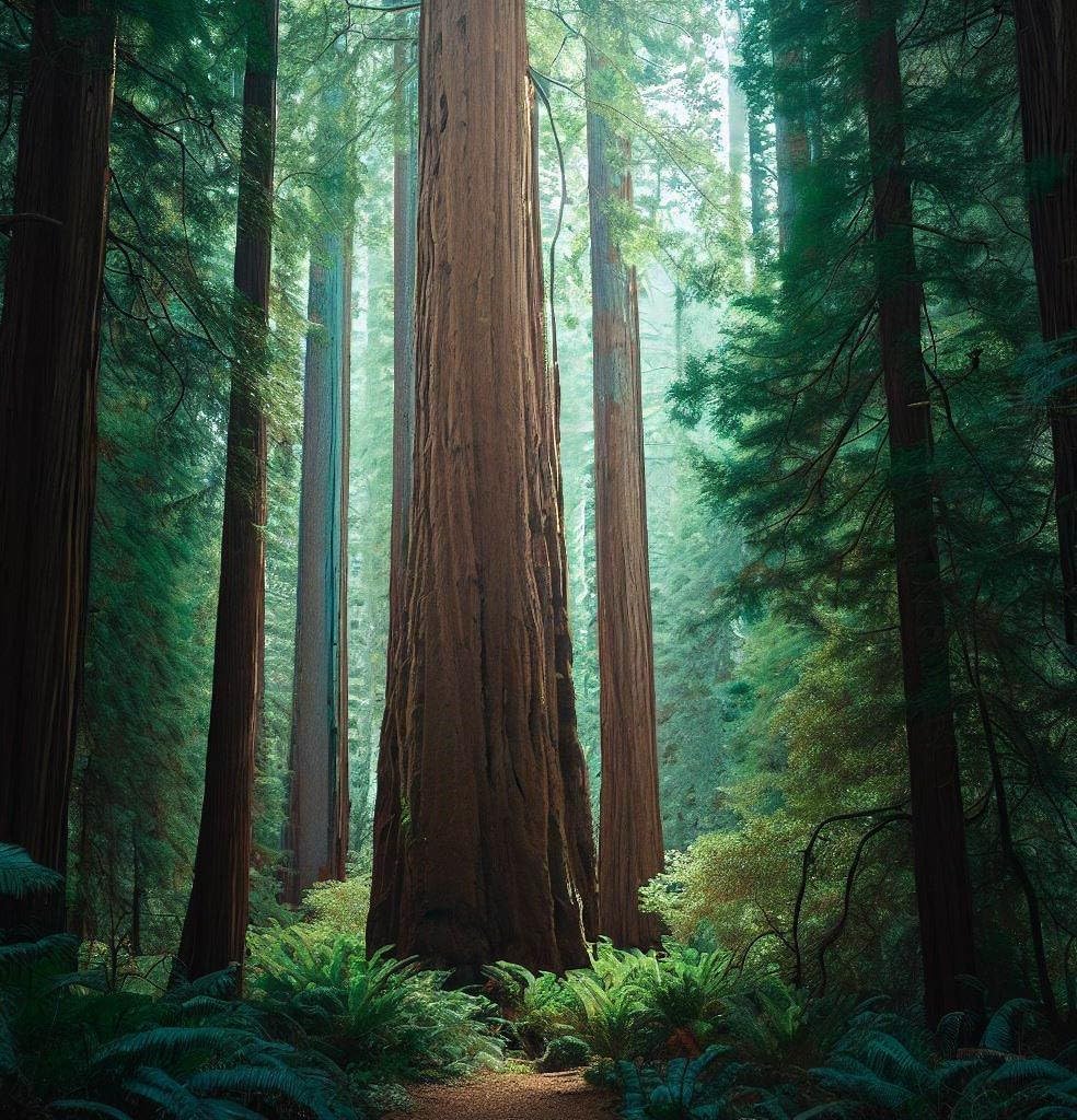 Sequoia sempervirens (Redwood, California Redwood, Coast Redwood) Tree Seeds, Iconic and Majestic Evergreen, Seeds by MySeeds.Co, You Choose The Amount (2 Grams)