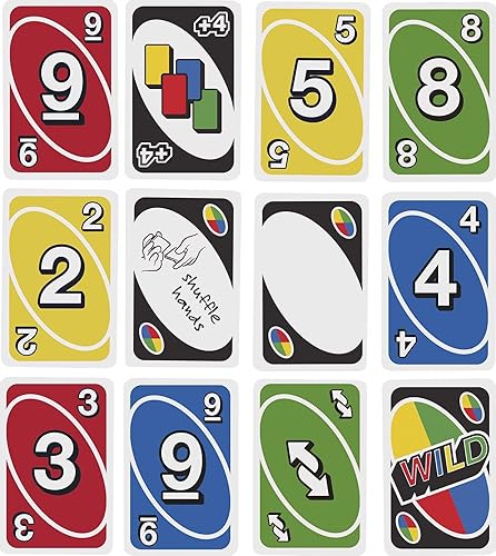 Miniatura 6 de Mattel Games Juego de cartas UNO para noche familiar con cartas, especialmente diseñado para jugadores zurdos en caja de lata coleccionable