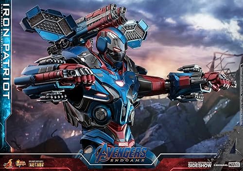 Miniatura 7 de Obra maestra de la película DIECAST Avengers: End Game, figura a escala 1/6, Iron Patriot