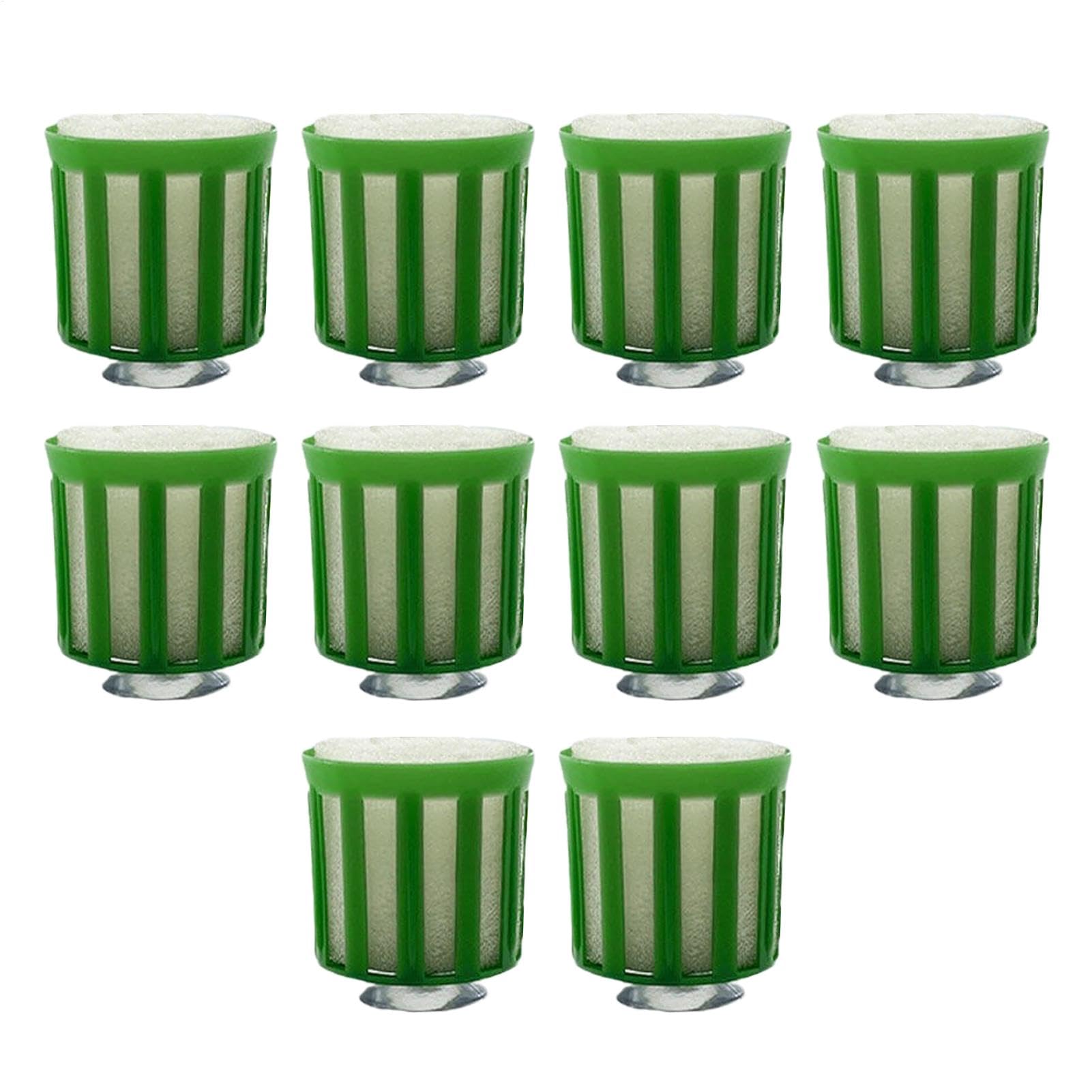 Xeihuul Aquatic Plant Fixed Holder - Aquarium Plant Weights Pot With Suction, 10Pcs Aquatic Plants Fixed Rings Set, Aquarium Accessories For Fish Tank