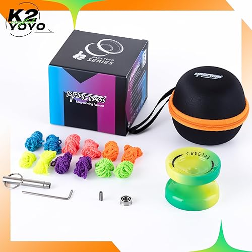 Miniatura 7 de MAGICYOYO Responsive Yoyo K2 para niños, Yoyo profesional para principiantes, rodamiento de repuesto de Yoyo de doble propósito para adultosavanzado