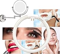 Vista 5 de Bombilla de repuesto T4 de 12W para espejo de maquillaje Conair, lámpara fluorescente circular de 5.5