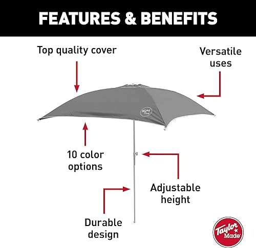 Vista 30 de Sombrilla para sol Taylor Made Products AnchorShade III, Azul