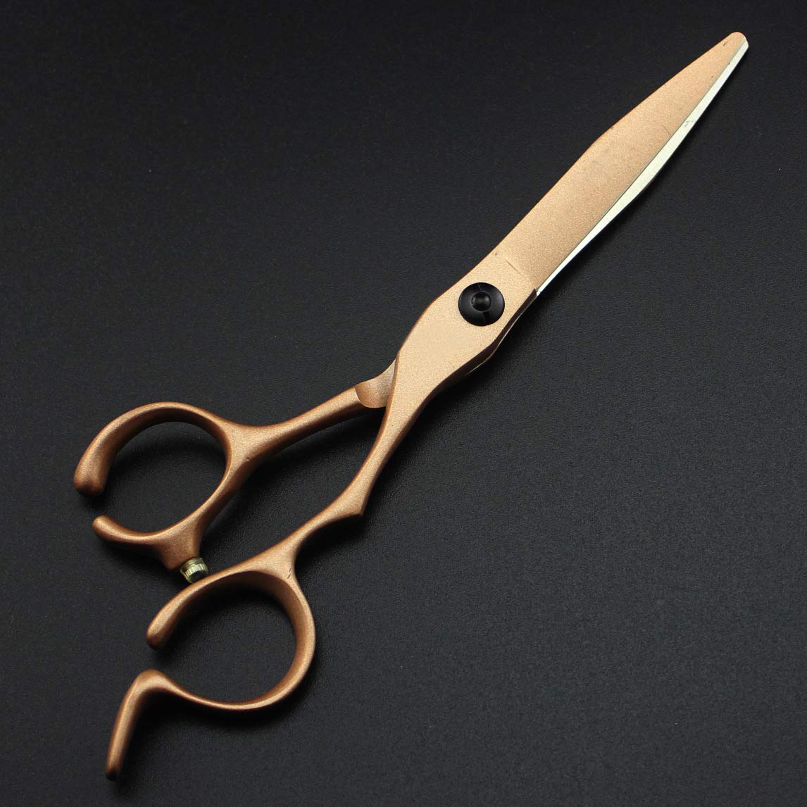 Ciseaux De Coupe De Cheveux Set, Barbiers Professionnel Ciseaux Haircut Kit Avec Des Ciseaux De Coupe, Ciseaux À Effiler, Coiffure En Or Rose Ciseaux Set Barber Accueil