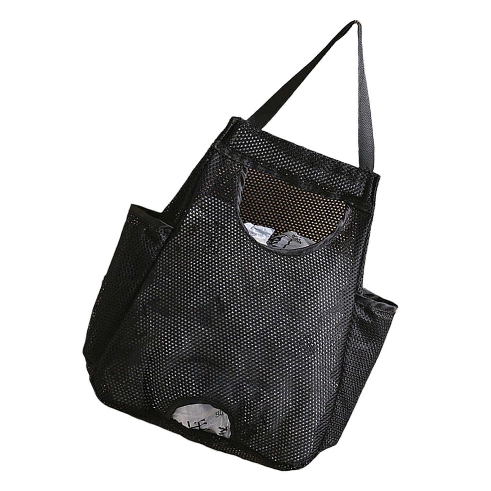 Tsophreniq Kitchen and Trash Bag Organizers Black or Gray Design Home Organization Tool with Sturdy Construction Bag Dispenser