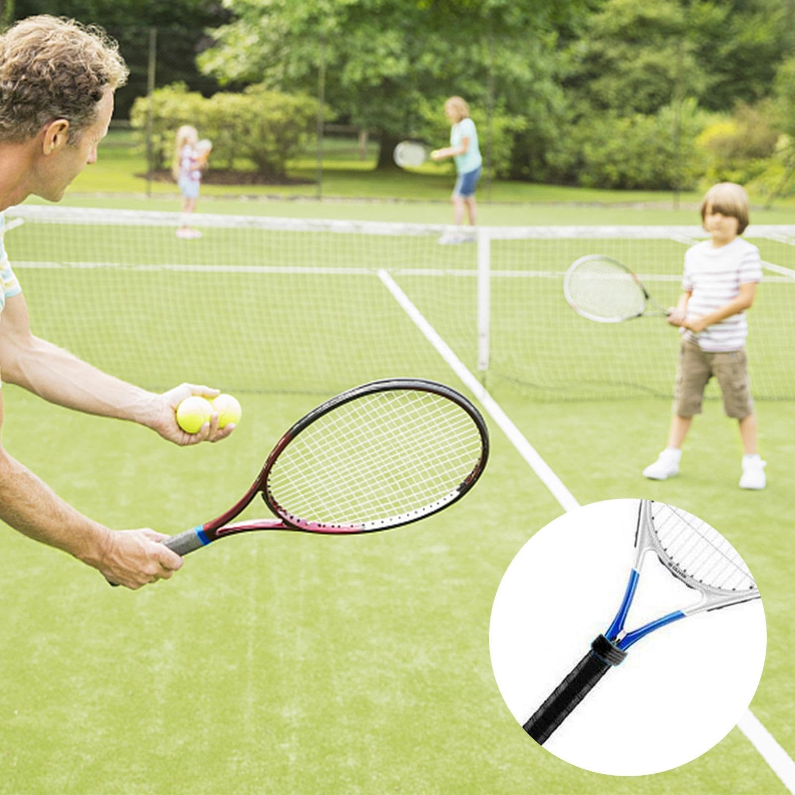 Anello Da Tennis In Gomma Espansa Grevinga® - 170 Mm Di Diametro - Colore Verde