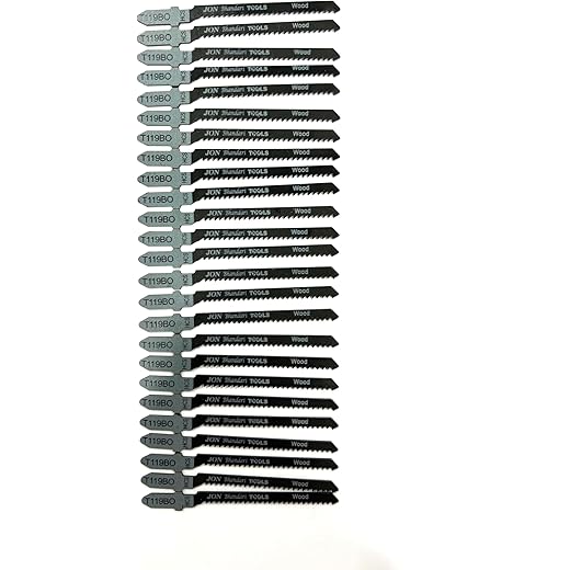 Jigsaw Blades 25pc T-Shank High Carbon Steel