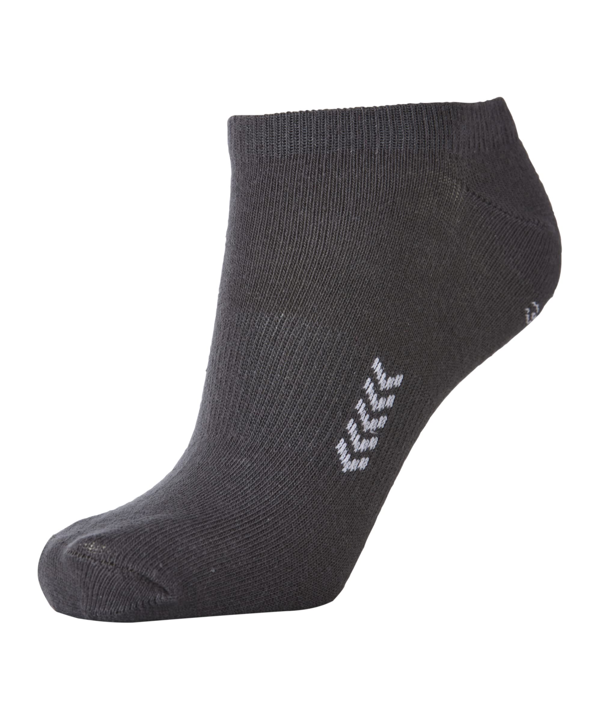 Hummel Unisex Socken Ankle Socks SMU, Castle Rock/Black, 14 ( 46 - 48 ) (Manufacturer Size: 14 ( 46 - 48 ))