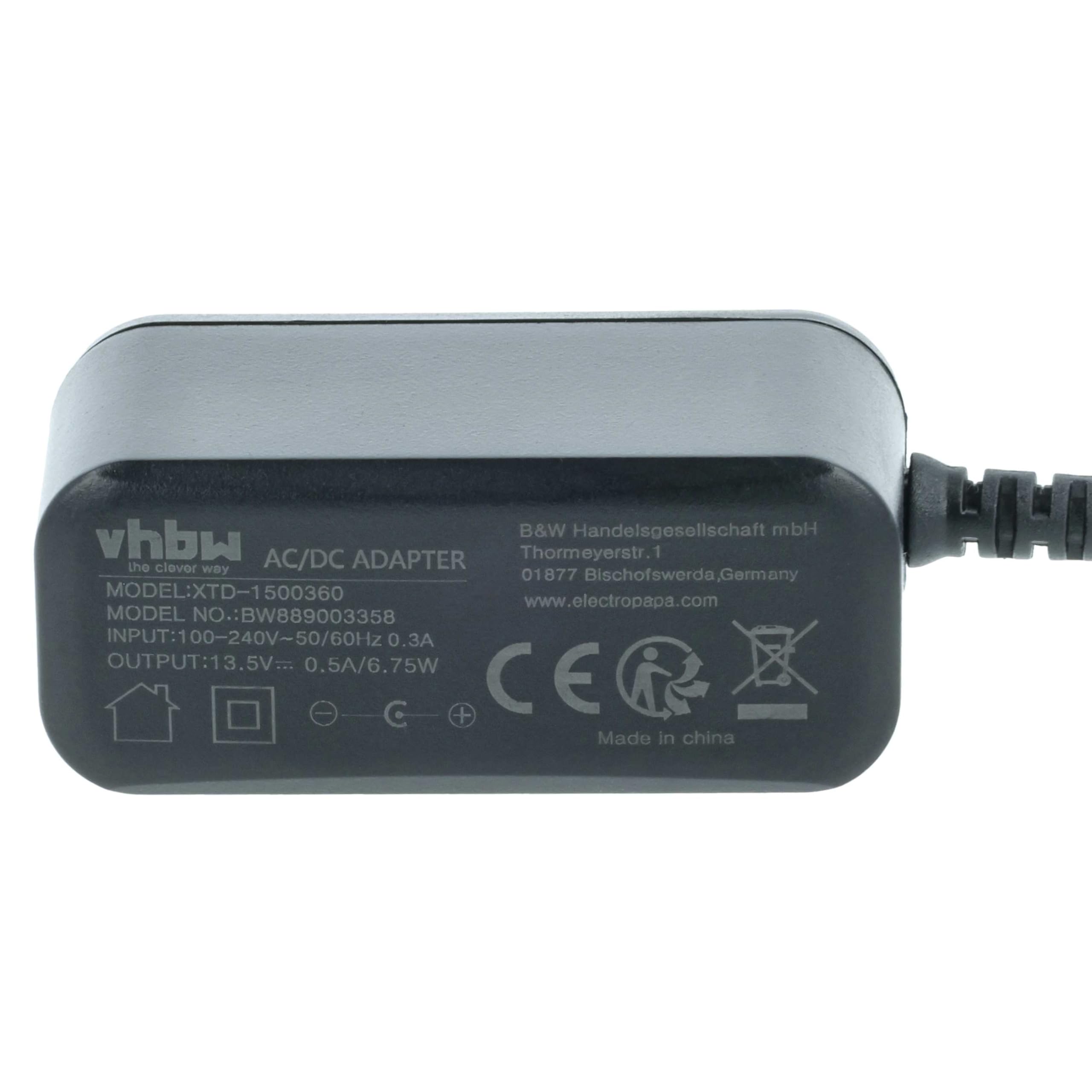 Fuente De Alimentación Compatible Con Bosch PSR 10,8 LI – 145 Cm, Entrada 100-240V, Salida 13.5V/0.5A