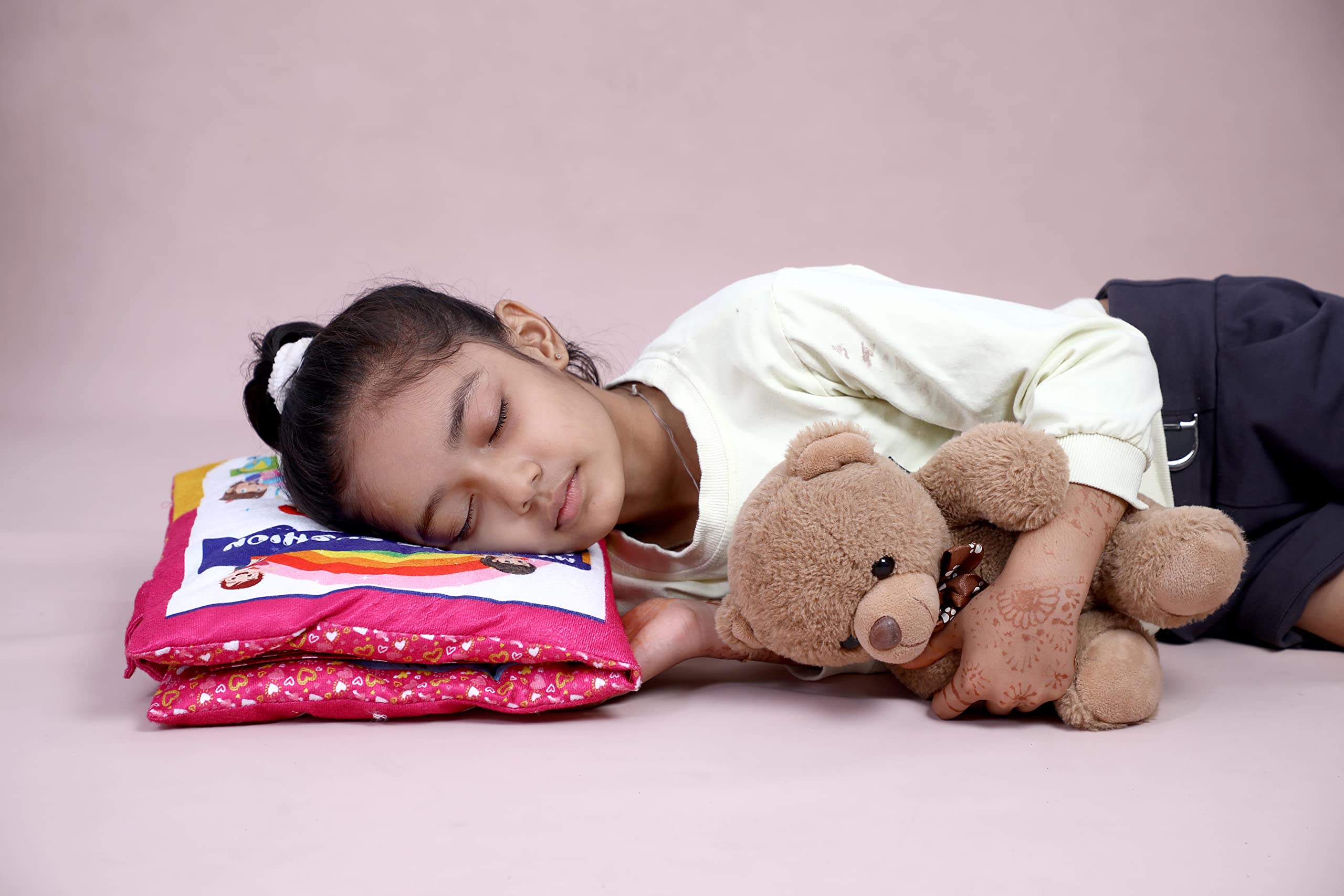 Kids Learning Cushion Pillow Book - English Alphabet & More -2
