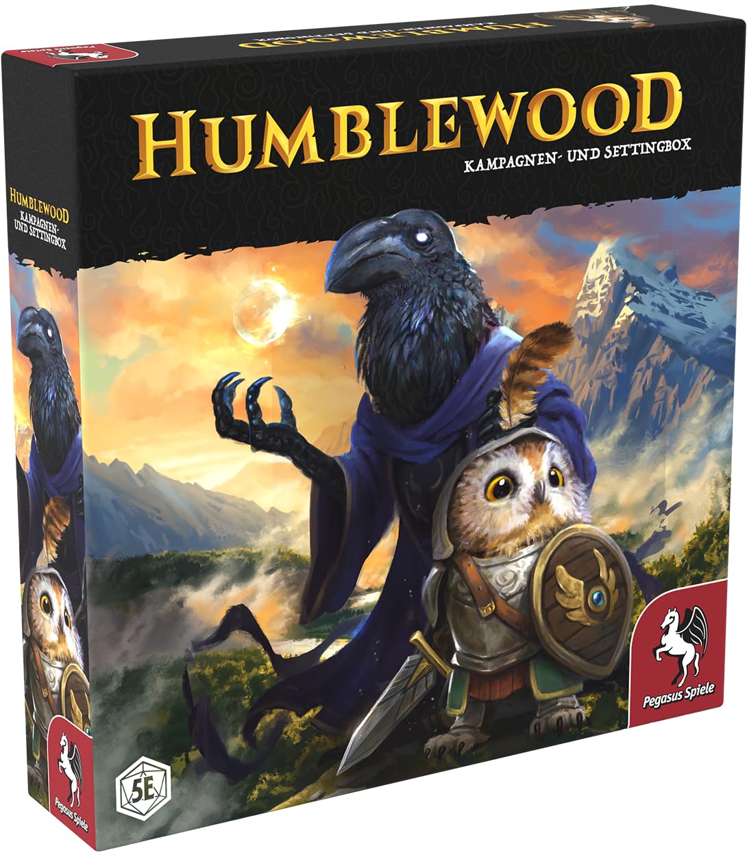 Pegasus Spiele Humblewood: Kampagnen- und Settingbox, Schwarz