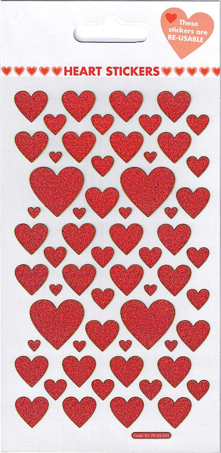 Paper Projects Pegatinas «Corazones Rojos&Raquo 01.70.04.032