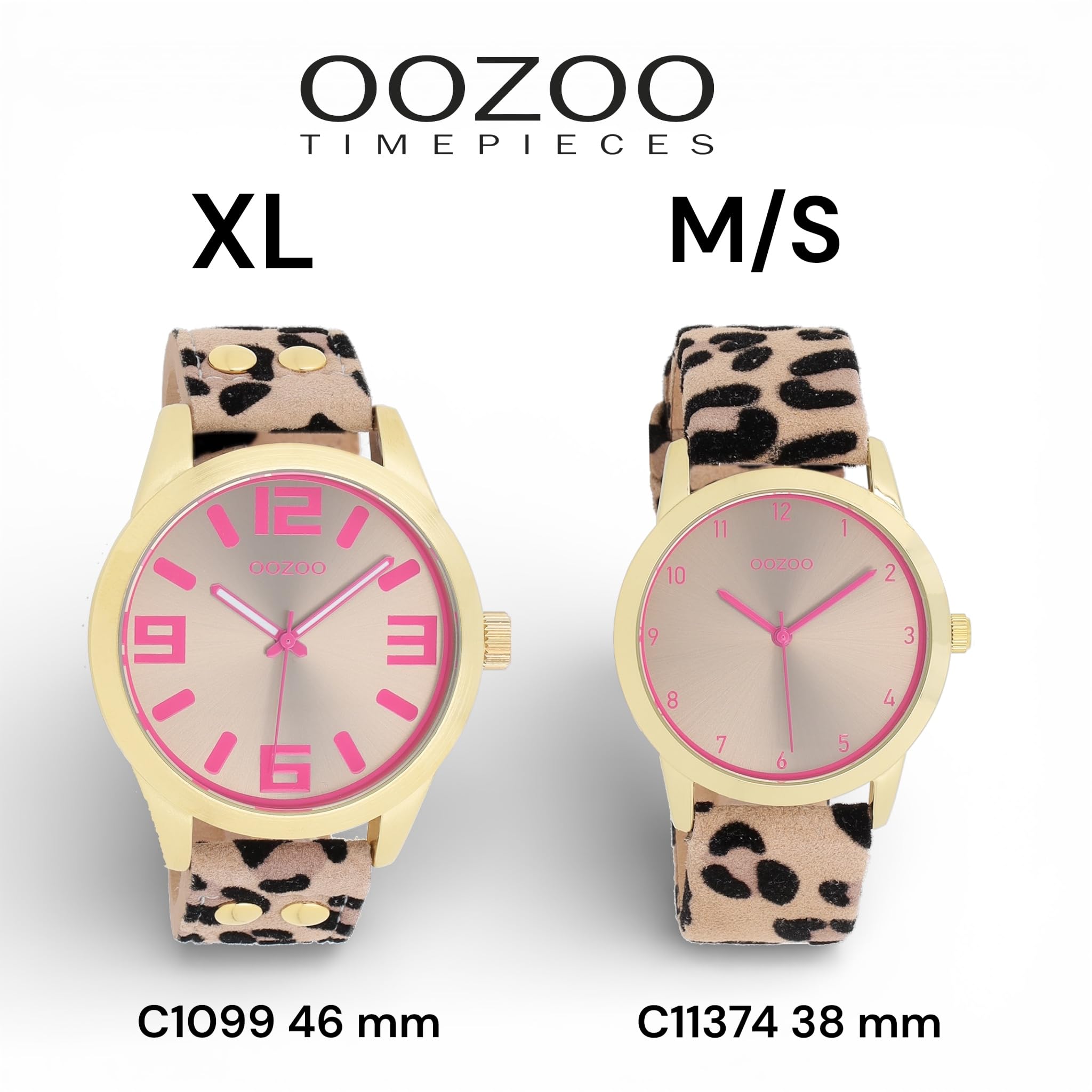 Oozoo Timepieces - Orologio da polso da donna con cinturino in pelle | orologio da donna di alta qualità – elegante orologio analogico da donna rotondo
