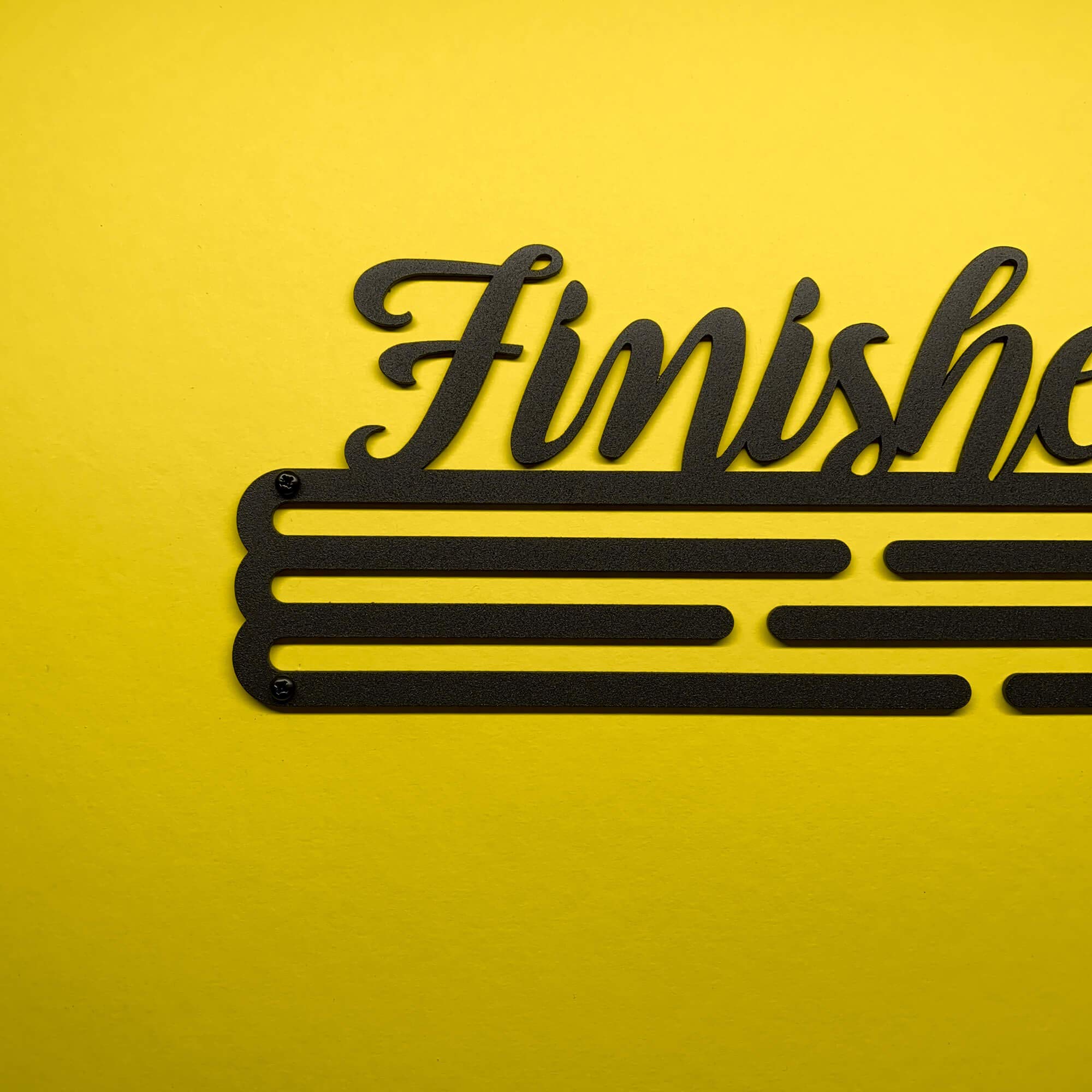 Finisher Sports Medal Hanger Display | Soporte de acero | Marco de montaje en pared