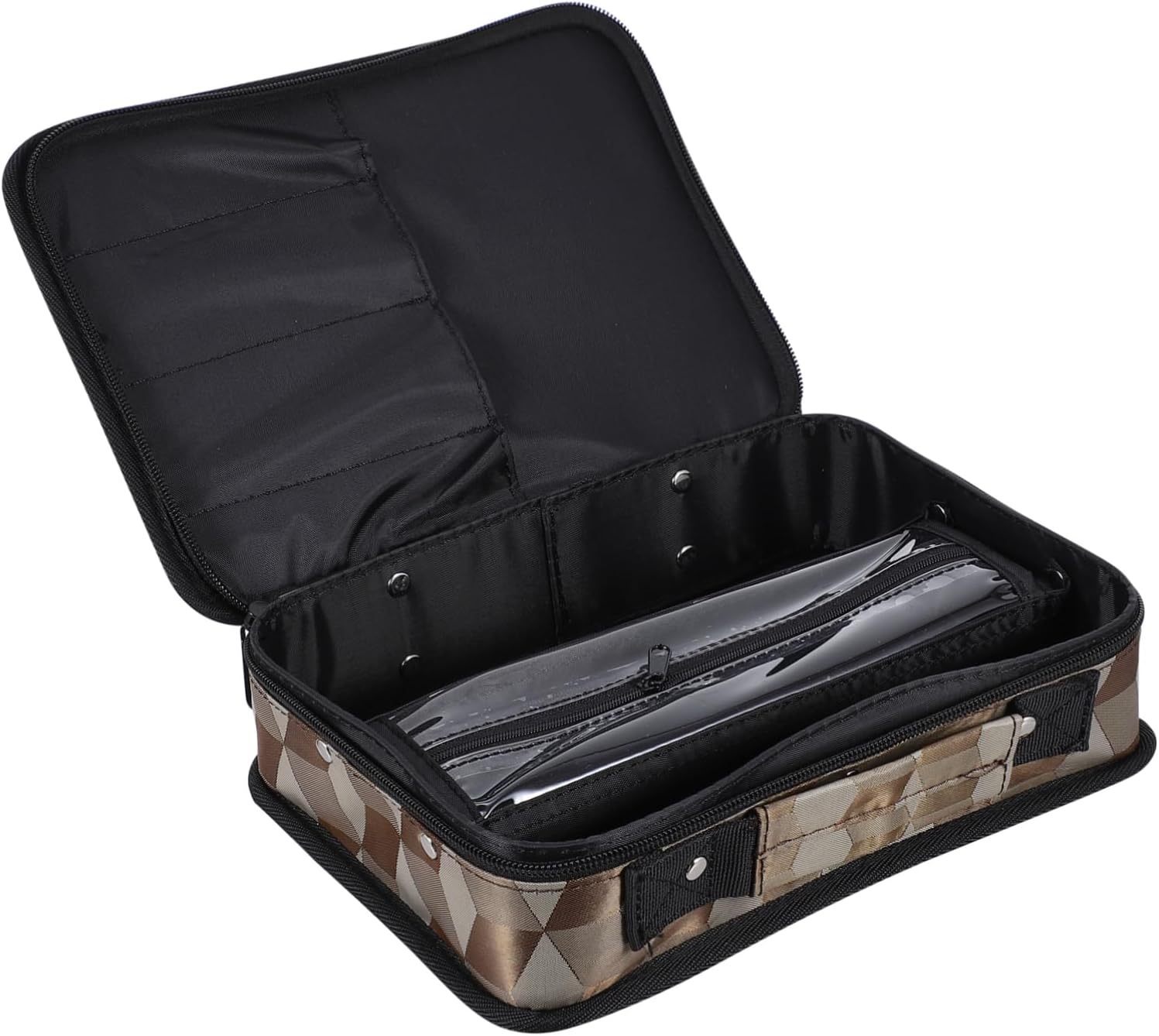 1Pc Barber Handbag Large Capacity Hairdressing Tool Storage Bag with Handle for Salon and Travel Scissor and Haircut Tools Organizer
