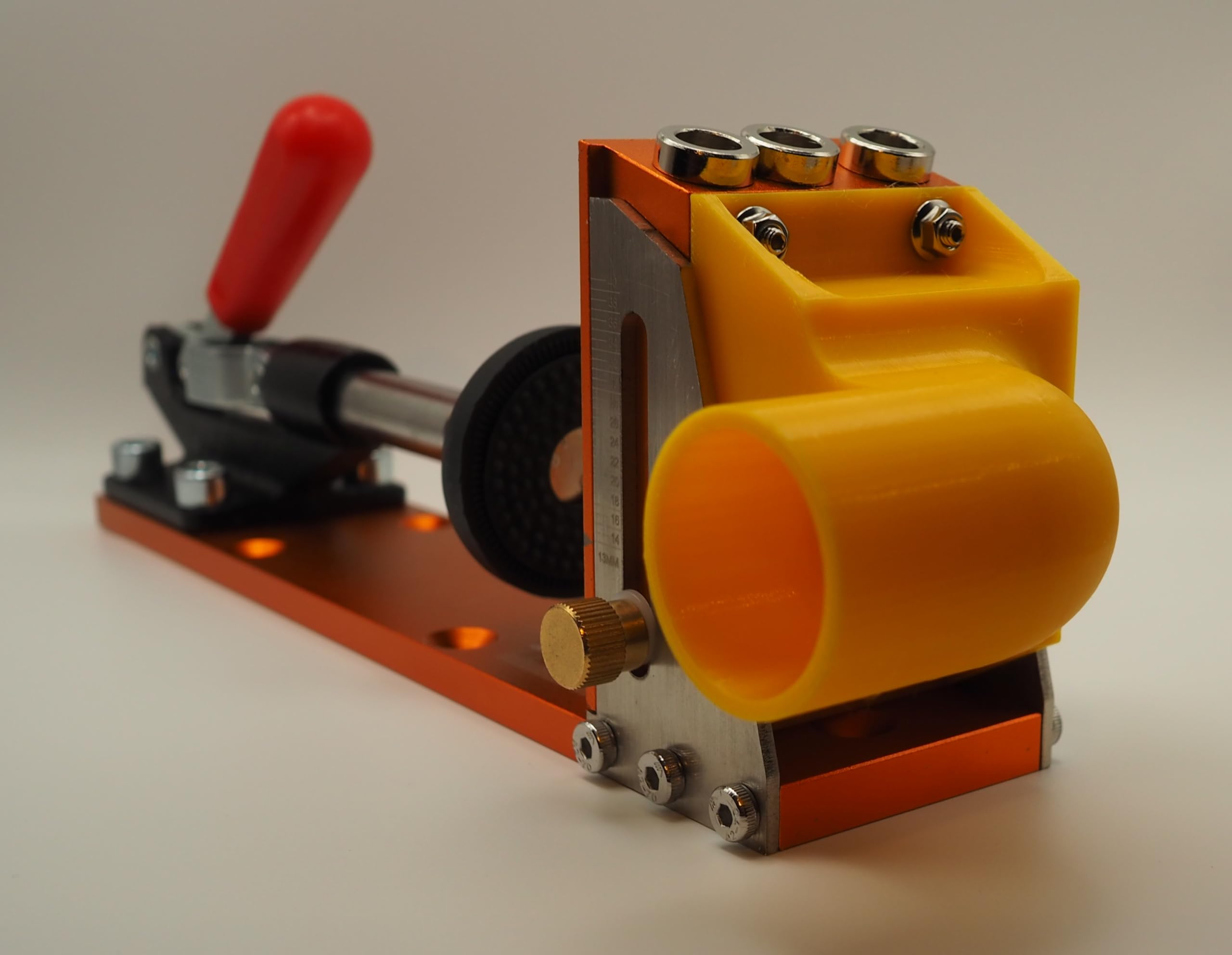 Vacuum Adapter Compatible With Vevor Pocket Hole Jig, 1.25 Inch Hose Connection, Dust Collection System with Hardware