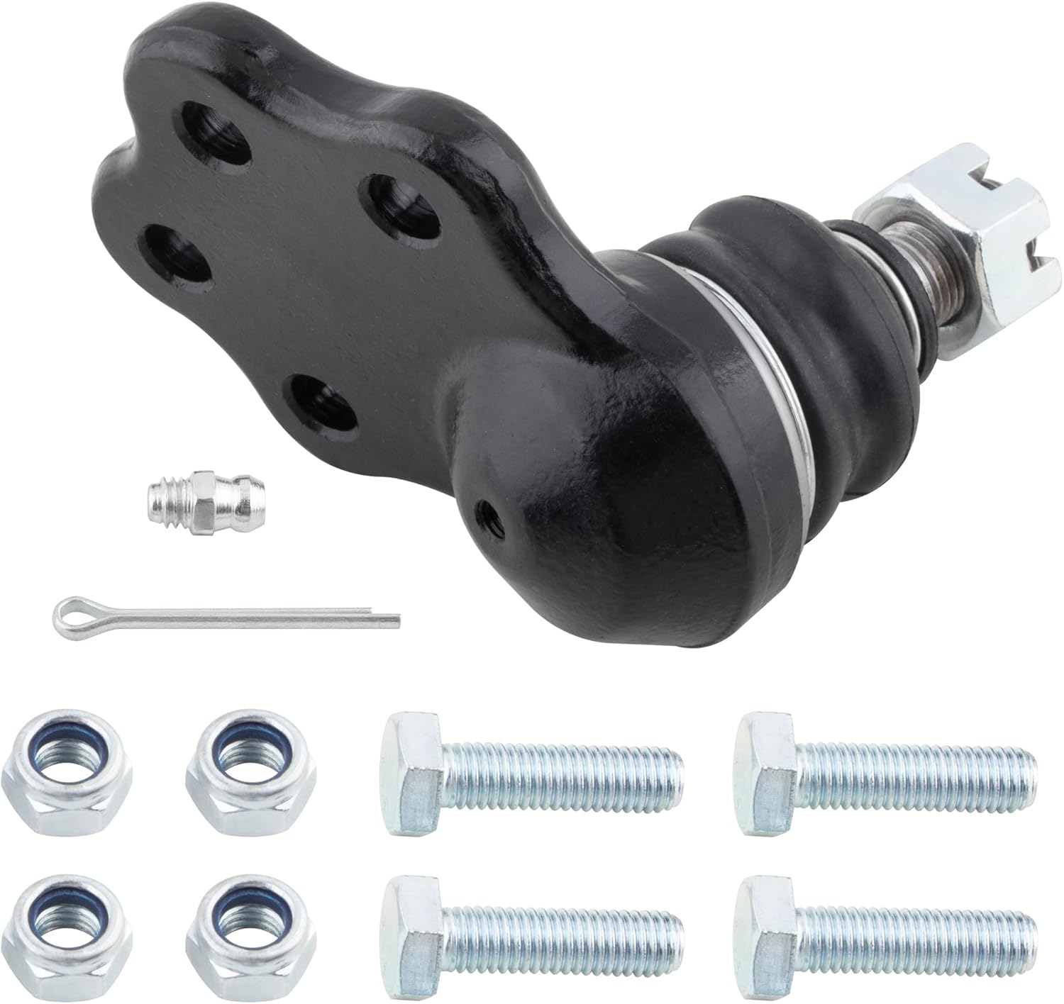 BOXI 4pc Front Upper and Lower Suspension Ball Joint Set Fit for Dodge Dakota 2000-2004 Durango 2000-2003 2WD / K7393 K7392