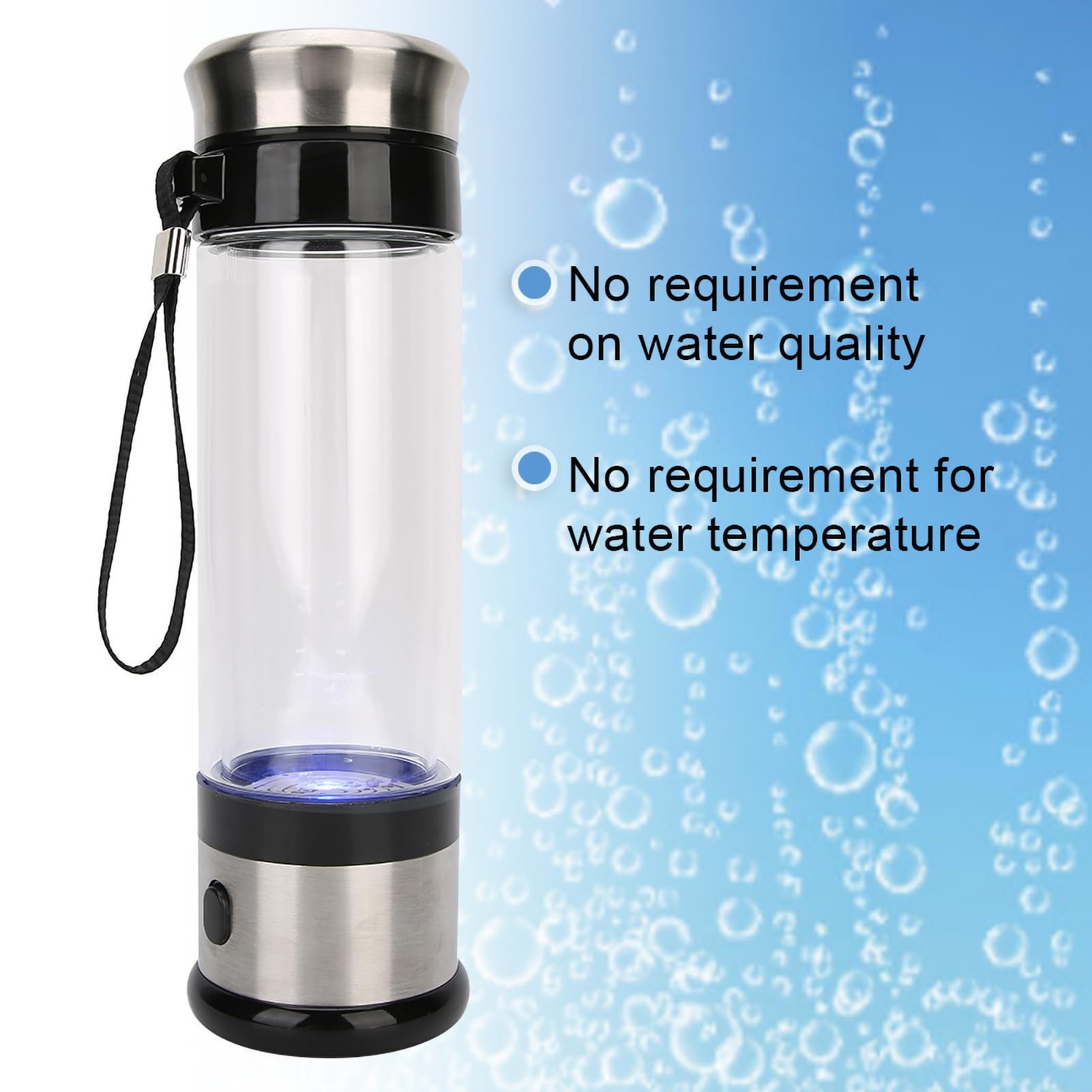 Bouteille D'eau Hydrogène, Générateur D'eau Hydrogène, Pour La Maison Et Les Voyages~p137997686