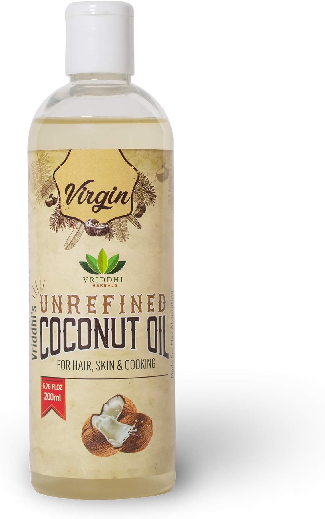 Vriddhi Virgin Coconut Oil, 200 ml