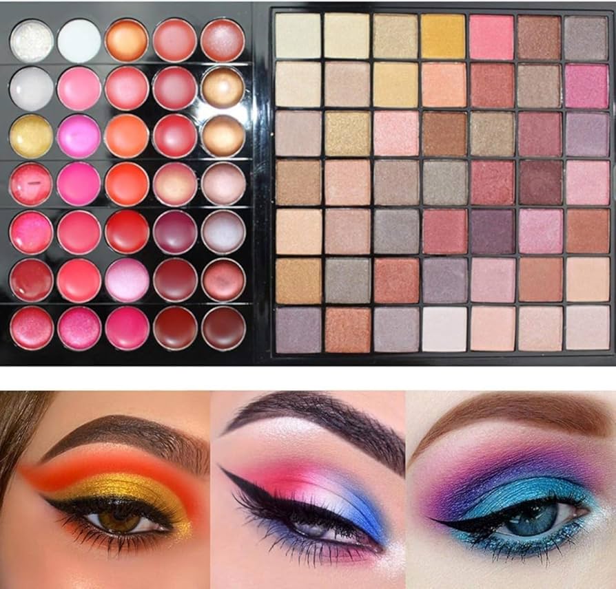 Ledom 48色 フェイス＆シャドウ パレット プロ用 アイシャドウ チーク 美容学生からプロまで対応するメイクアップ商品やコスメならLUXE