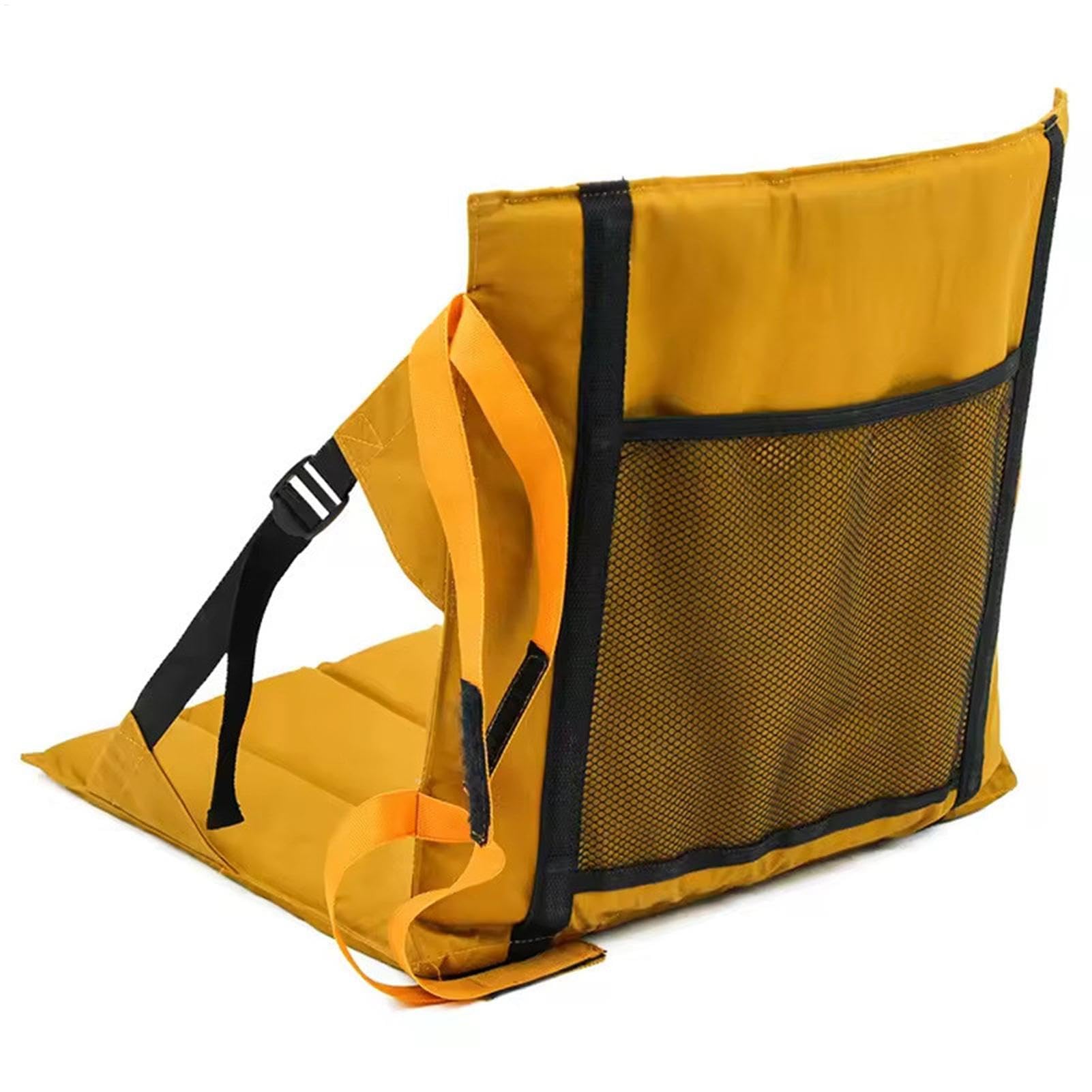 Sedia pieghevole, cuscino leggero per candeggina, sedia adatta ai viaggi, schienale regolabile, comoda sedia da esterno per sport, campeggio ed escursioni