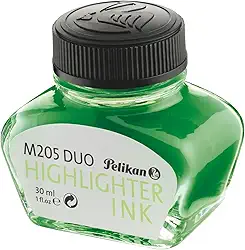 Tinta Para Caneta Tinteiro Pelikan Highlighter Verde 30Ml Pelikan, Verde