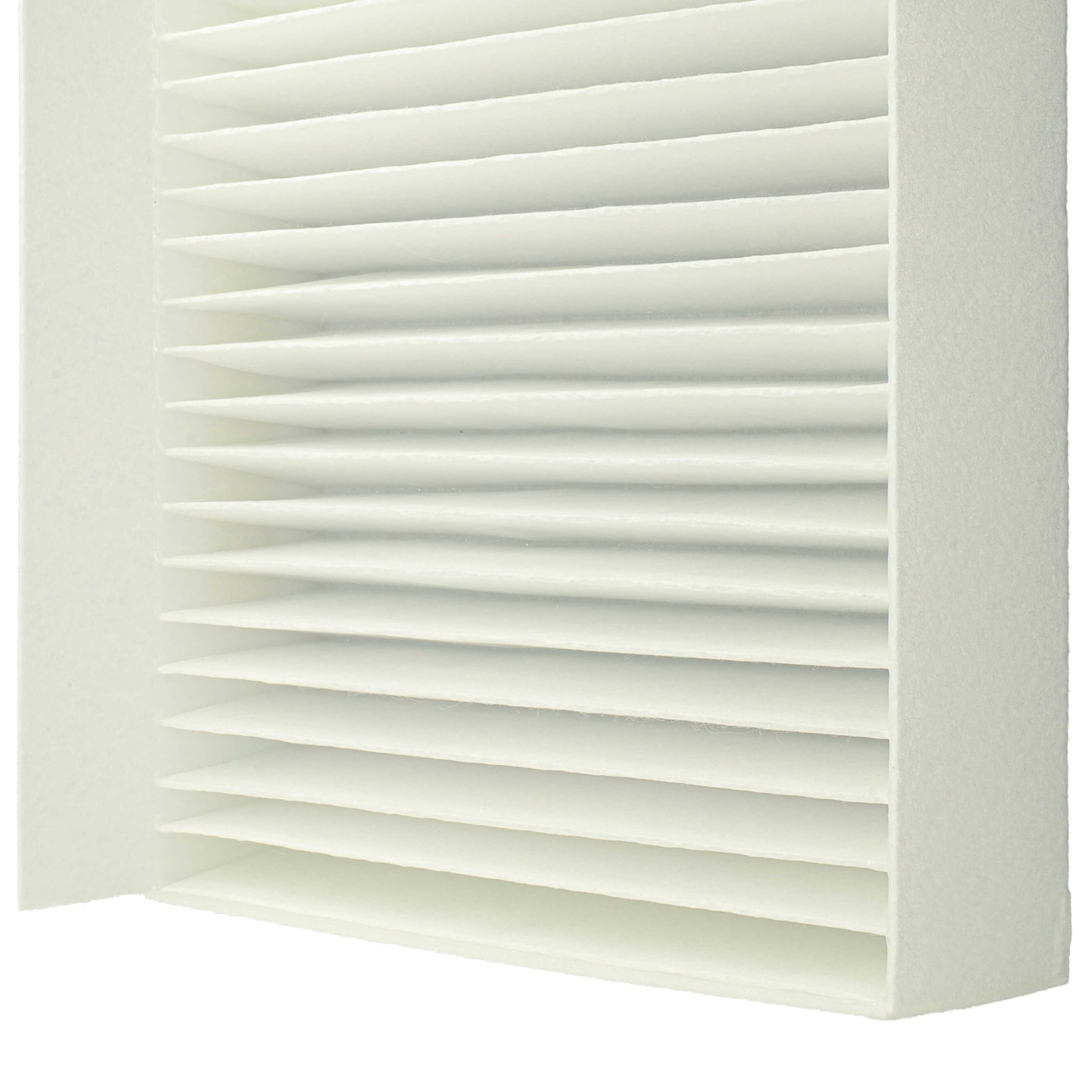 vhbw set di 4x filtri compatibile con Zehnder Climos 200 sistema di ventilazione - Filtri M5 / F7, 17 x 17 x 4,5 cm, bianco